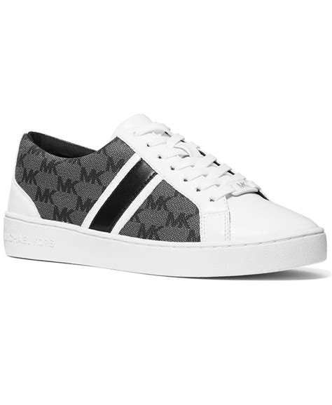 michael michael kors monae signature logo lace-up sneakers|Michael Kors .